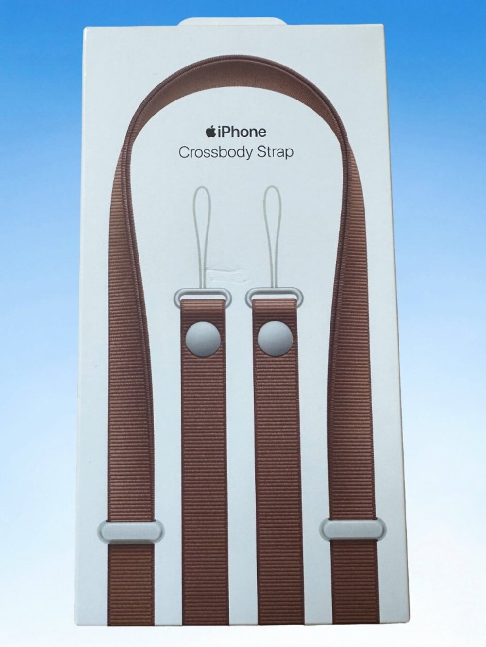 NIB Apple iPhone Crossbody Strap in Sienna, OS